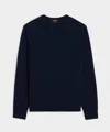 Todd Snyder Men's Cashmere Crewneck In Navy, Size M In Black