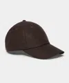 Todd Snyder Men's Flannel Dad Cap In Dark Brown, Size O/s In Brown