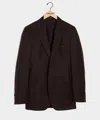 Todd Snyder Men's Italian Flannel Sport Coat In Raisin, Size 46l In Brown