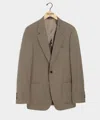 Todd Snyder Men's Italian Mohair Madison Jacket In Taupe, Size 42r In Brown