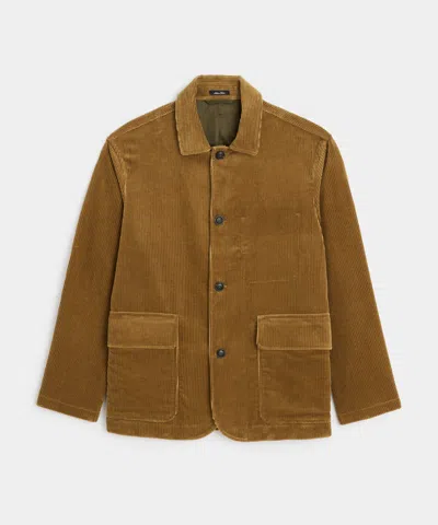 Todd Snyder Men's Italian Relaxed Corduroy Walking Jacket In Caramel In Caramel, Size Xxl In Brown