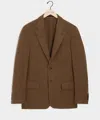 Todd Snyder Men's Italian Wool Sweater Sport Coat In Mocha, Size 46r In Brown