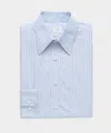 Todd Snyder Men's Poplin Long Point Collar Dress Shirt In Blue, Size 17.5 In Blue