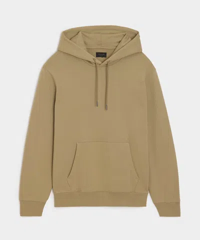 Todd Snyder Men's Portuguese Terry Popover Hoodie In Dapper Tan, Size S In Brown