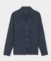 Todd Snyder Men's Rayon Field Shirt In Navy, Size Xxl In Blue