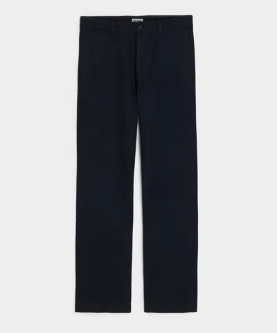 Todd Snyder Men's Relaxed Striped Denim Chino In Indigo, Size 36/34 In Blue