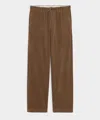 Todd Snyder Men's Relaxed Wide Wale Corduroy Pant In Caramel, Size 38/32 In Brown