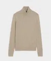 Todd Snyder Men's Silk-cashmere Turtleneck Sweater In Baja Dunes, Size Xl In Neutral