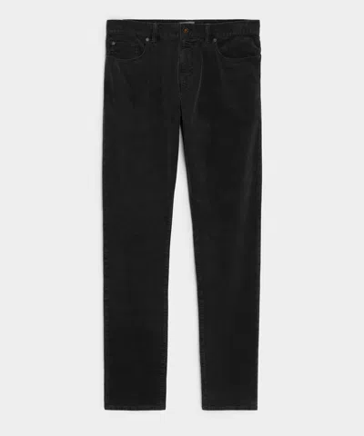 Todd Snyder Men's Slim 5-pocket Corduroy Pant In Black, Size 38/32