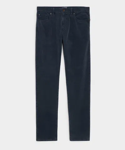 Todd Snyder Men's Slim 5-pocket Corduroy Pant In Navy, Size 38/32 In Blue