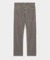 Todd Snyder Men's Straight 5-pocket Corduroy Pant In Grey, Size 28/32 In Brown