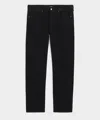 Todd Snyder Men's Straight Japanese Selvedge Stretch Jean In Black, Size 29/30 In Black