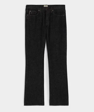 Todd Snyder Men's Western Jean In Black, Size 38/32