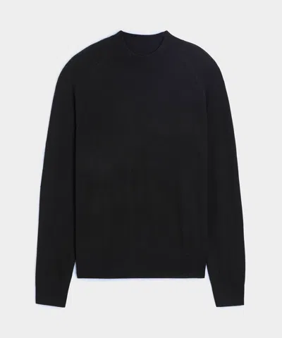 Todd Snyder Merino Mockneck Sweater In Slate In Black