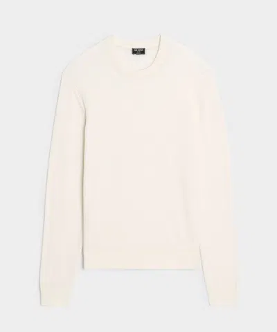 Todd Snyder Merino Waffle Crewneck In Bisque In Pink