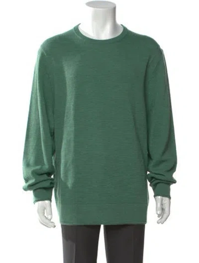 Pre-owned Todd Snyder Merino Wool Crew Neck Pullover W/ Tags In Green