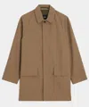 Todd Snyder Mid-length Mac Jacket In Brown