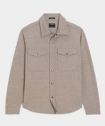 Todd Snyder Military Shirt Jacket In Beige In Neutral