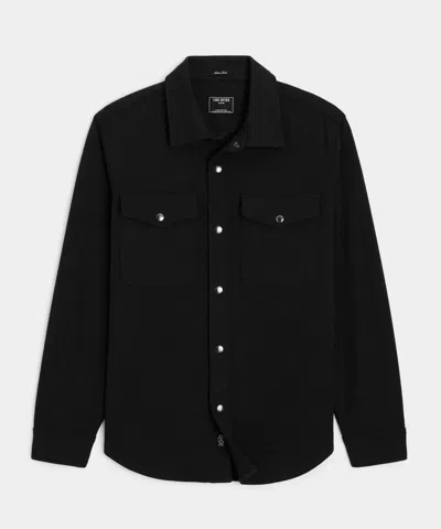 Todd Snyder Military Shirt Jacket In Black