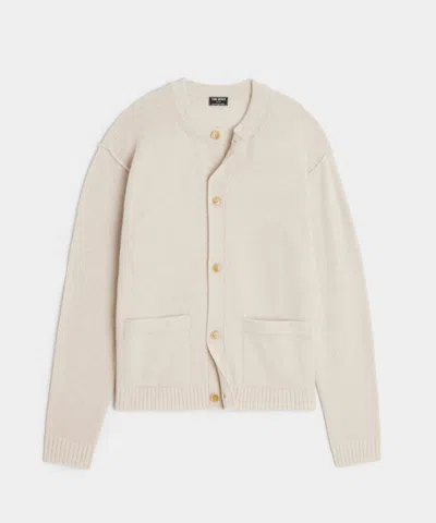 Todd Snyder Nomad Cashmere Cardigan In Bisque In Neutral