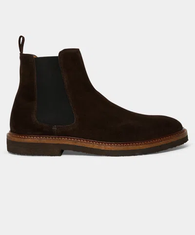 Todd Snyder Nomad Chelsea Boot In Dark Brown