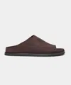 Todd Snyder Nomad Suede Slide In Brown