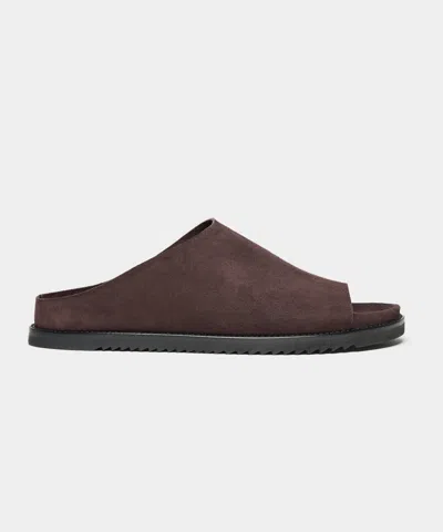 Todd Snyder Nomad Suede Slide In Brown