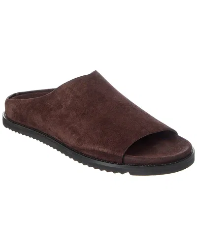 Todd Snyder Nomad Suede Slide In Brown