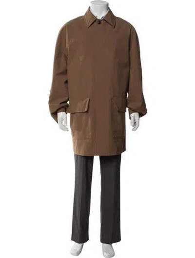 Pre-owned Todd Snyder Overcoat In Brown