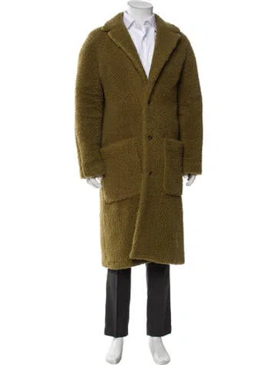 Pre-owned Todd Snyder Overcoat In Green