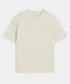 Todd Snyder Oversized Luxe Jersey Tee In White