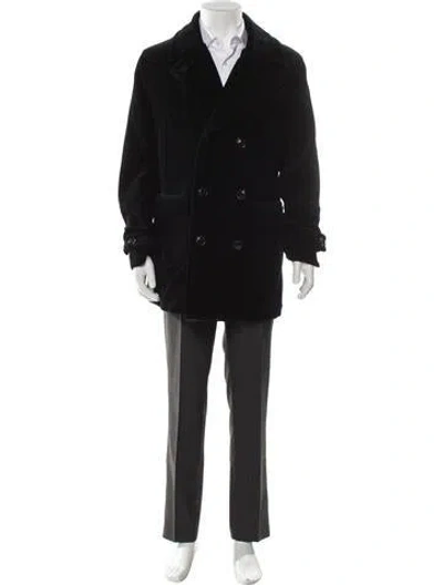 Pre-owned Todd Snyder Peacoat In Black