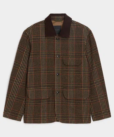 Todd Snyder Plaid Country Jacket In Brown In Multi