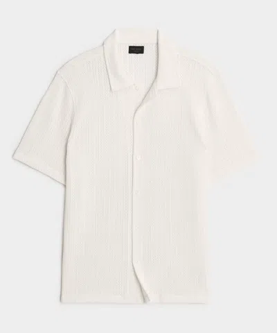Todd Snyder Portuguese Knit Shirt In Ivory In White
