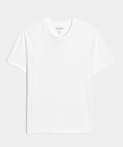 Todd Snyder Portuguese Premium Jersey Tee In White