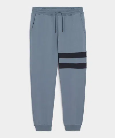 Todd Snyder Portuguese Terry Sweatpant In Deep Springs In Blue