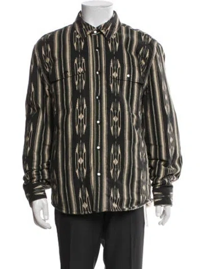 Pre-owned Todd Snyder Printed Jacket In Green