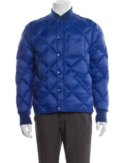 Pre-owned Todd Snyder Puffer Coat In Blue
