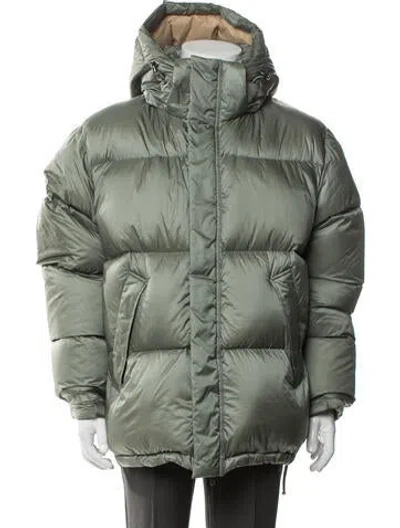 Pre-owned Todd Snyder Puffer Coat In Green