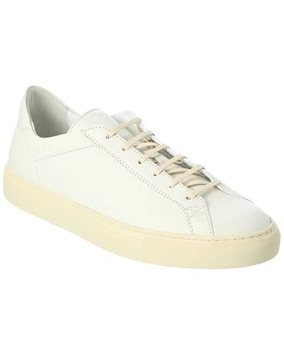 Todd Snyder Racquet Sr Leather Sneaker In White