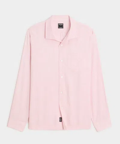 Todd Snyder Rayon Miami Shirt In Pink