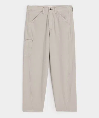 Todd Snyder Relaxed Barrel Jean In Neutral