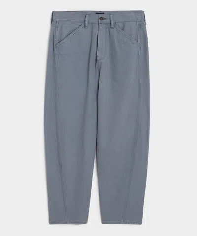Todd Snyder Relaxed Barrel Jean In Blue Ridge