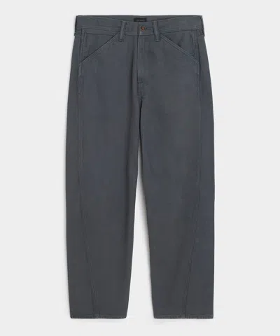 Todd Snyder Relaxed Barrel Jean In Granite In Gray