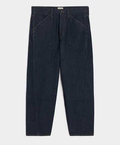 Todd Snyder Relaxed Barrel Jean In Purple