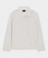 Todd Snyder Relaxed Cotton Polo In White