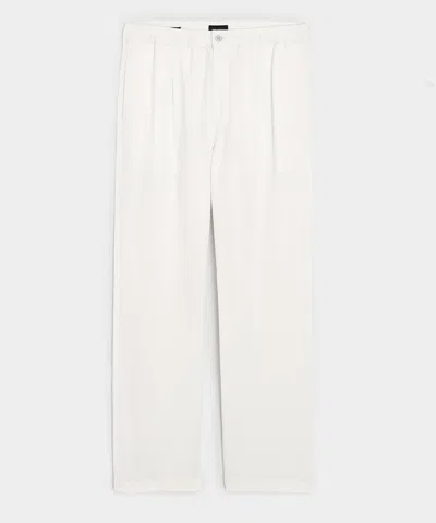 Todd Snyder Relaxed Leisure Pant In Bisque In White