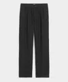 Todd Snyder Relaxed Linen Leisure Pant In Black