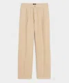 Todd Snyder Relaxed Linen Leisure Pant In Neutral