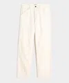 Todd Snyder Relaxed Selvedge Carpenter Jean In White